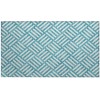 Addison Chantille ACN620 Teal 1 ft. 8 in. x 2 ft. 6 in. Rectangle Rug