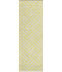 Addison Chantille ACN620 Yellow 2 ft. 3 in. x 7 ft. 6 in. Runner Rug