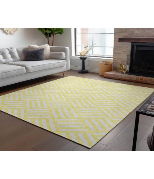 Chantille ACN620 Yellow 8' x 10' Rug