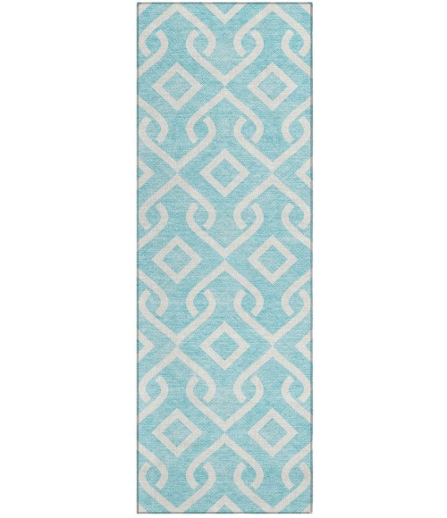 Chantille ACN621 Aqua 2'3" x 7'6" Rug