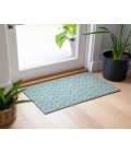 Chantille ACN621 Aqua 1'8" x 2'6" Rug
