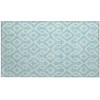 Addison Chantille ACN621 Aqua 1 ft. 8 in. x 2 ft. 6 in. Rectangle Rug