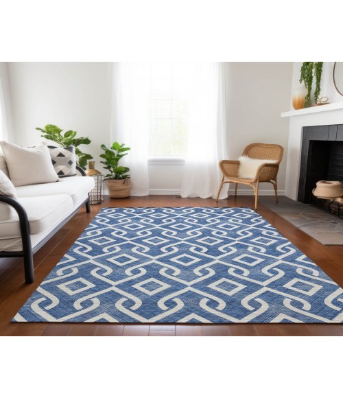 Chantille ACN621 Blue 3' x 5' Rug