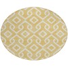 Addison Chantille ACN621 Gold 8 ft. x 8 ft. Round Rug