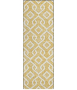 Addison Chantille ACN621 Gold 2 ft. 3 in. x 7 ft. 6 in. Runner Rug