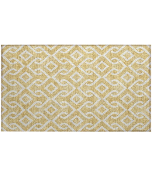 Chantille ACN621 Gold 1'8" x 2'6" Rug