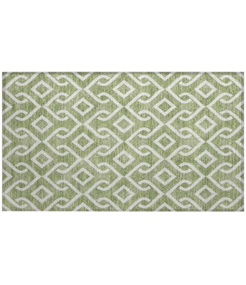 Chantille ACN621 Green 1'8" x 2'6" Rug