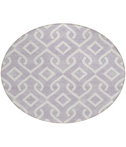 Addison Chantille ACN621 Lavender 8 ft. x 8 ft. Round Rug