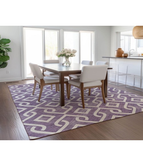 Chantille ACN621 Purple 3' x 5' Rug