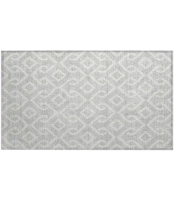 Addison Chantille ACN621 Silver 1 ft. 8 in. x 2 ft. 6 in. Rectangle Rug