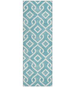Addison Chantille ACN621 Teal 2 ft. 3 in. x 7 ft. 6 in. Runner Rug