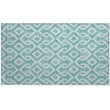 Addison Chantille ACN621 Teal 1 ft. 8 in. x 2 ft. 6 in. Rectangle Rug