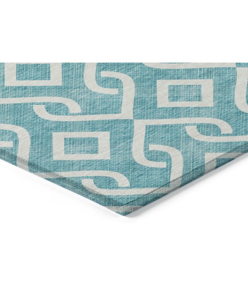 Chantille ACN621 Teal 1'8" x 2'6" Rug