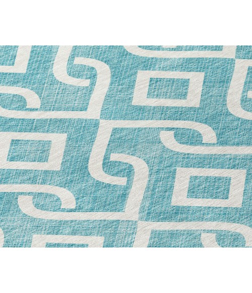 Chantille ACN621 Teal 1'8" x 2'6" Rug