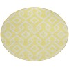 Addison Chantille ACN621 Yellow 8 ft. x 8 ft. Round Rug