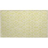 Addison Chantille ACN621 Yellow 1 ft. 8 in. x 2 ft. 6 in. Rectangle Rug