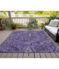 Chantille ACN623 Purple 3' x 5' Rug