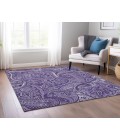 Chantille ACN623 Purple 3' x 5' Rug