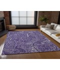 Chantille ACN623 Purple 3' x 5' Rug