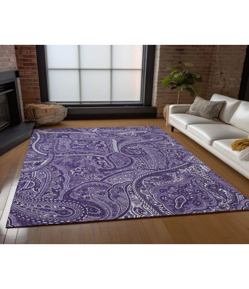 Chantille ACN623 Purple 3' x 5' Rug