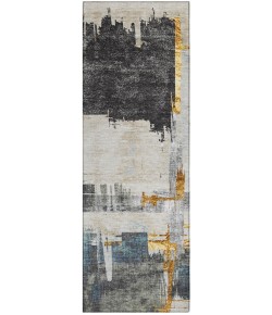 Addison Chantille ACN624 Charcoal 2 ft. 3 in. x 7 ft. 6 in. Runner Rug
