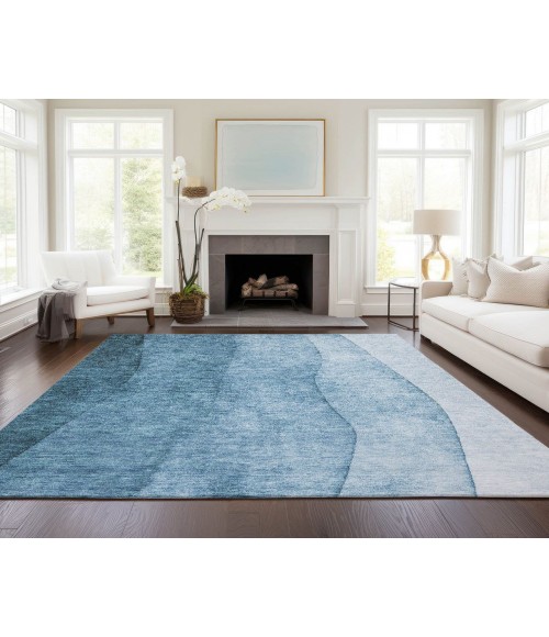 Chantille ACN625 Blue 5' x 7'6" Rug