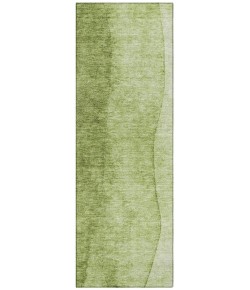 Addison Chantille ACN625 Olive 2 ft. 3 in. x 7 ft. 6 in. Runner Rug