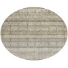 Addison Chantille ACN629 Taupe 8 ft. x 8 ft. Round Rug