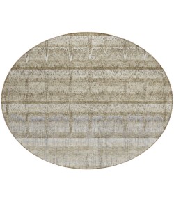 Addison Chantille ACN629 Taupe 8 ft. x 8 ft. Round Rug