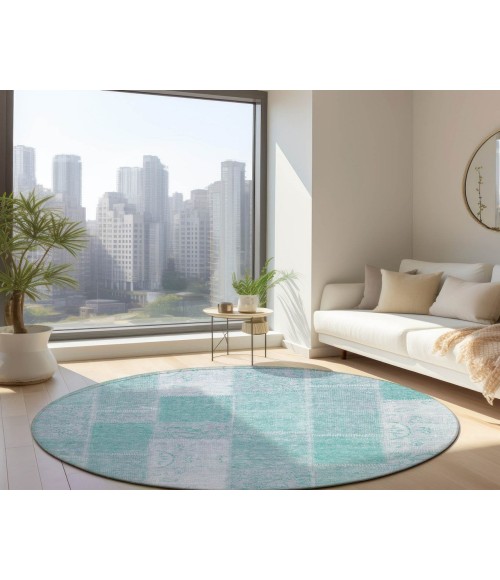 Chantille ACN631 Aqua 8' x 8' Rug