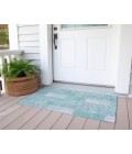 Chantille ACN631 Aqua 1'8" x 2'6" Rug