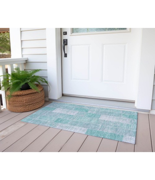 Chantille ACN631 Aqua 1'8" x 2'6" Rug