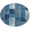 Addison Chantille ACN631 Blue 8 ft. x 8 ft. Round Rug