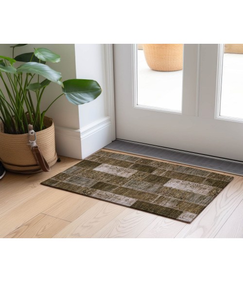 Chantille ACN631 Brown 1'8" x 2'6" Rug