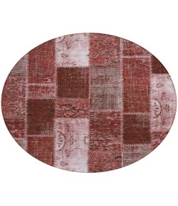Addison Chantille ACN631 Burgundy 8 ft. x 8 ft. Round Rug
