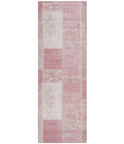 Addison Chantille ACN631 Pink 2 ft. 3 in. x 7 ft. 6 in. Runner Rug