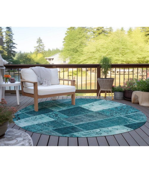 Chantille ACN631 Teal 8' x 8' Rug