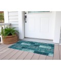Chantille ACN631 Teal 1'8" x 2'6" Rug