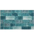 Chantille ACN631 Teal 1'8" x 2'6" Rug