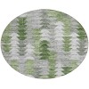 Addison Chantille ACN632 Green 8 ft. x 8 ft. Round Rug