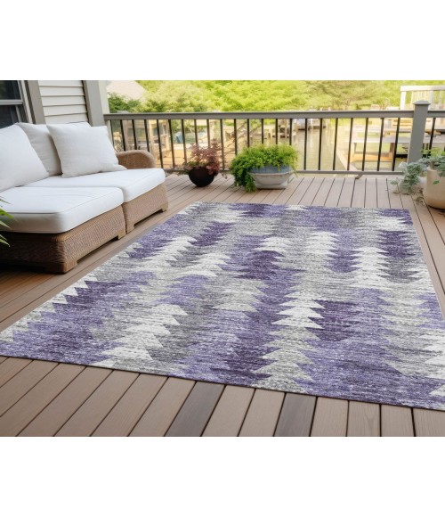 Chantille ACN632 Purple 3' x 5' Rug