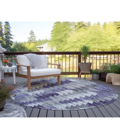 Chantille ACN632 Purple 8' x 8' Rug