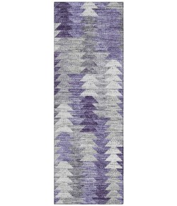 Addison Chantille ACN632 Purple 2 ft. 3 in. x 7 ft. 6 in. Runner Rug