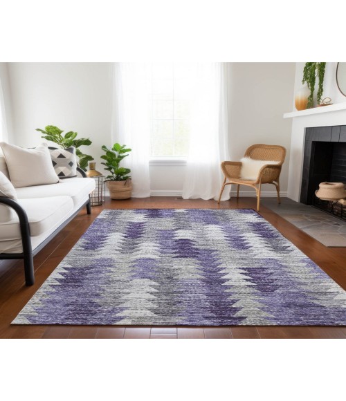 Chantille ACN632 Purple 3' x 5' Rug