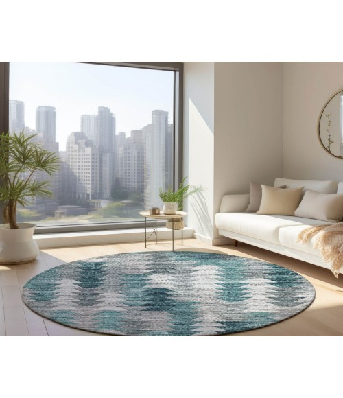 Chantille ACN632 Teal 8' x 8' Rug