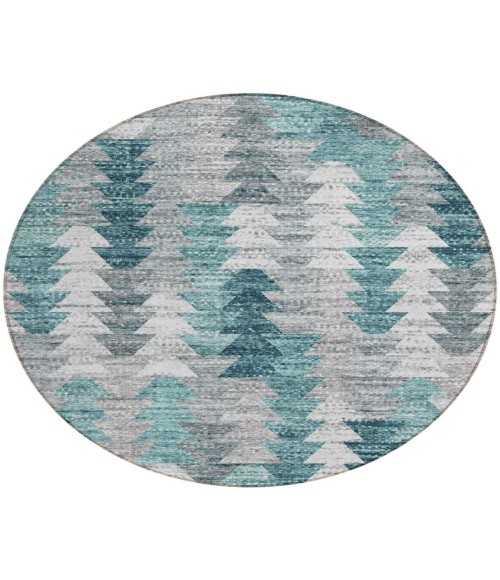 Chantille ACN632 Teal 8' x 8' Rug
