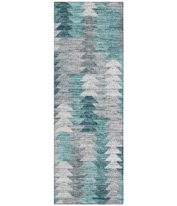 Addison Chantille ACN632 Teal 2 ft. 3 in. x 7 ft. 6 in. Runner Rug