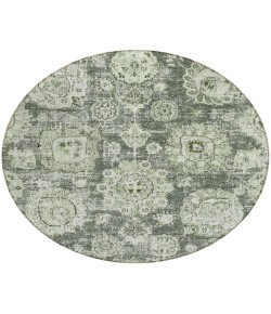 Addison Chantille ACN634 Aloe 8 ft. x 8 ft. Round Rug