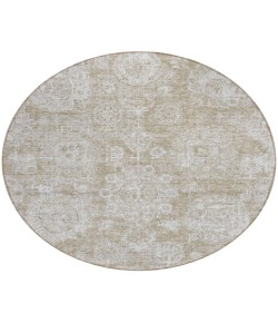 Addison Chantille ACN634 Beige 8 ft. x 8 ft. Round Rug