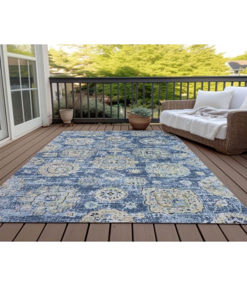 Chantille ACN634 Blue 3' x 5' Rug